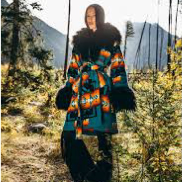 Lindsey Thornburg Gather Smoking Robe - NWT in Box- OS - Picture 12 of 13